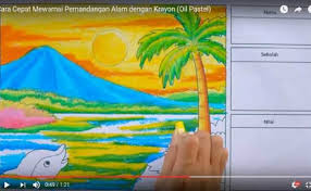 Cara menggambar pemandangan tidak ada aturan khusus, intinya kerajinan dalam mencoba dan berlatih adalah kunci meningkatkan kemampuan dalam menggambar. Mewarnai Pemandangan Alam Dengan Crayon