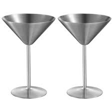 Maybe you would like to learn more about one of these? Charlotte 8 Oz Stainless Steel Martini Glass Set Of 2 Home Depot Havenly