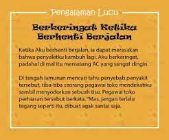 Pengalaman Lucu Saat Kuliah Berkeringat Ketika Berhenti Berjalan Yedepe Com Diet Lucu Tips