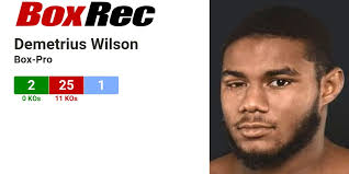BoxRec: Demetrius Wilson