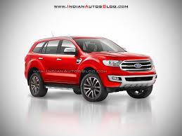 2018 Ford Endeavour 2018 Ford Everest Iab Rendering Ford Endeavour Ford Concept