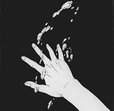 Anime Black And White Manga Aesthetic Shut Your Mouth And Run Me Like A River Anime Monochrome Anime Hands Aesthetic Anime