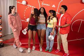 Caitlin Clark surprises fans alongside Jake from State Farm during WNBA  All-Star Weekend