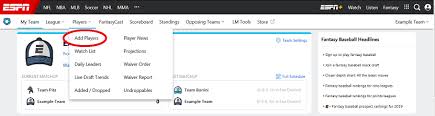 Unlock premium tools + bonus episode. Add Or Drop A Player Espn Fan Support