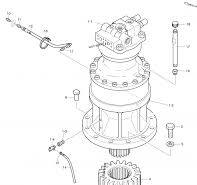 2401-9304 SWING MOTOR - 24019304 - Doosan spare part ...