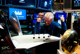 It is developing commercial spacecraft and aims to provide suborbital spaceflights to space tourists and suborbital launches for. Virgin Galactic Stock Trading Debut On Nyse Under The Ticker Spce