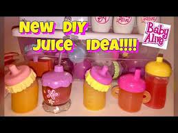 Diy Baby Alive Juice Alternative Without Using Markers Or Dye Youtube Baby Alive Food Diy Baby Stuff Baby Alive