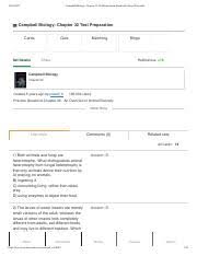 Campbell Biology Chapter 8 Test Preparation Flashcards Easy