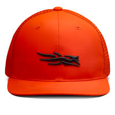 From the basic ball cap to colorful booney hats, find your style and protect your head while fishing. Sitka Trucker In Blaze Orange Sitka Gear Logo Trucker Hat