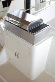 Fiberglass cabin technical specifications technical datas earthquake conditions 1st degree climate conditions outer wall mold systemspecial shaped steel construction and aluminum molds. Flybridge Grill Box Burr Yacht Sales