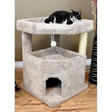 One Of The Largest Cat Condos On Pet Market By Cozycatfurniture Com Cat Bed Cat Mansion Cat Condo