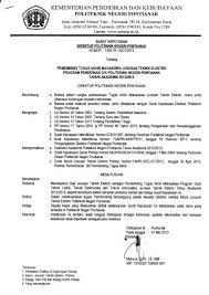 Check spelling or type a new query. Pembimbing Tugas Akhir Politeknik Negeri Pontianak