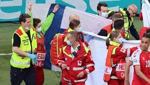 Here's hoping the a video screen announces that denmark's christian eriksen has been taken to hospital and the game between denmark and finland has been suspended. Kjzzm11oudbx1m