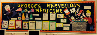 George S Marvellous Medicine Novel Study Display Each Child Selected An Item That Went Into The Medicine To Georges Marvellous Medicine Novel Studies Georges