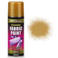 4.7 out of 5 stars 658. Gold Fabric Spray Paint 200ml Flexible Clothes Aerosol Sprayster
