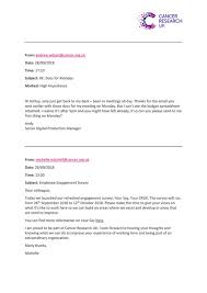 Phe and cancer research uk (cruk) london campaign. Cancer Research Uk Technology And Innovation Prioritisation Task Page 1 Created With Publitas Com