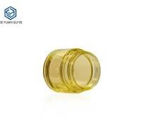 Yellow Small Capacity Plastic Cream Jars 5ml 10ml 15ml ...