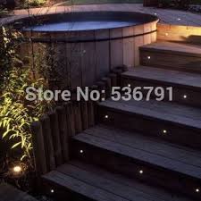 18 Pieces Lot 24mm Super Small Led Deck Light Ip67 12v Low Voltage Outdoor Recessed Led Step Light Stair Sc F1 Led Deck Lighting Step Lighting Deck Lighting
