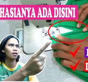 Cara membuat belahan bawah pada kaos polo | belajar menjahit | cara menjahit