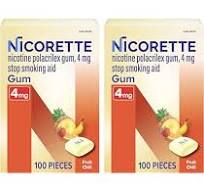 Amazon.com: Nicorette 4 mg de goma de mascar de nicotina ...