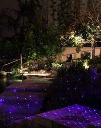 This Landscape Laser Projector Or Firefly Light Provides A Unique Approach To Landscape Lighting We H Backyard Lighting Landscape Lighting Backyard Retreat
