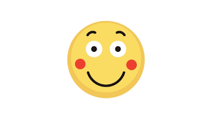 Emoji meaning a yellow face with a hand covering its mouth. Emoji Blushing Animated Icon 4k Stock Footage Video 100 Royalty Free 1062479476 Shutterstock