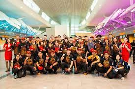 Ketiadaan pasukan china akibat isu coronavirus memberikan ruang yang lebih kepada skuad badminton negara dalam acara kejohanan badminton berpasukan asia 2020 yang berlangsung di rizal memorial coliseum, manila. Airasia Flies Malaysian Contingent To 2018 Asian Games Airasia Newsroom