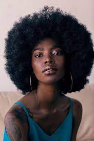 Black Woman Portrait Inspiration Natural Hair Styles African American Wigs Low Porosity Hair Care