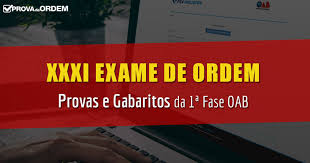 Xxi oab fgv direito civil pessoa natural morte presumida comoriencia ausencia. Provas E Gabarito Da 1Âª Fase Xxxi Exame Oab