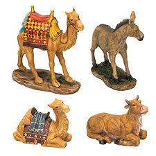 Check out our kneeling camel selection for the very best in unique or custom, handmade pieces from our shops. Set Of 4 Christmas Nativity Animals Set 14 Inch Scale Import It All