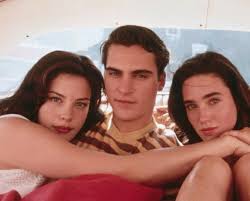With liv tyler, jennifer connelly, joaquin phoenix, billy crudup. Liv Tyler Joaquin Phoenix And Jennifer Connelly On The Sets Of Inventing The Abbotts 1997 Oldschoolcool