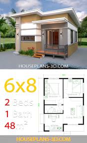 An open floor plan in the common areas of this apartment make it welcoming for a family that wants to spend time together before retreating to their own rooms. 20 Small 2 Bedroom House Plans Magzhouse