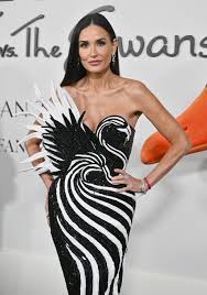 Demi Moore dazzles in bird-inspired gown for 'Feud: Capote vs. The Swans'  premiere