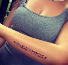 Elements.envato.com has been visited by 100k+ users in the past month 101 Cool And Classic Roman Numerals Tattoo Designs
