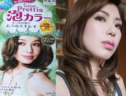 I get a lot of questions on what i use to dye my hair so today i'm doing a review of the kao liese bubble hair color! Kao Liese Prettia Natural Ash Foaming Hair Dye Before After Dyed Hair Diy Hairstyles Hair Again