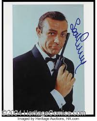 >80% items are new · returns made easy · huge savings · top brands Sean Connery Signed 8 X 10 Photo As Bond Autographs Lot 132 Heritage Auctions