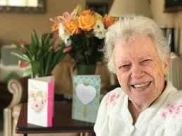 My incredible mom today