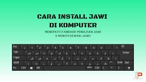 Entry post ini saya peroleh di laman blog sembang komputer. Cara Install Jawi Di Komputer Dengan Betul Jawi Ukm Pendidik2u