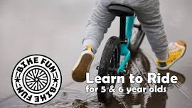 5 & 6 Year Old Learn to Ride – July 2026