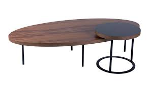 With their sleek, interlocking design and soft curves, these streamlined tables are modern and unforgettable. Kann Design Friandise Coffee Table Set Dopo Domani