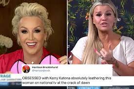 Kerry katona was left visibly angry after she clashed with real housewives star tessa hartmann over new look's range of padded children's bikinis. Kerry Katona Shreds Reality Star Who Justified Padded Bikinis For Kids