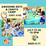 Awesome Arts & Crafts Camp