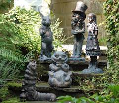 Create your own door to wonderland! Alice In Wonderland Garden Sculptures 5 To Choose From