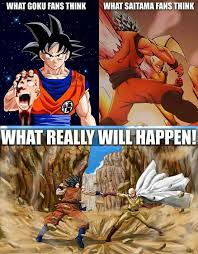 To Be Honest This Will Happen One Punch Man Anime Anime Goku Vs