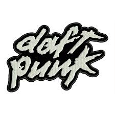 Daft punk punk rock homework logo, daft punk, text, logo png. Daft Punk Embroidered Patch
