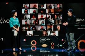 The winner of festival da canção 2021 will be determined by 50/50 jury/televote. Carolina Deslandes Joana Alegre Neev E Eu Clides Na Final Do Festival Da Cancao Festival Da Cancao Publico