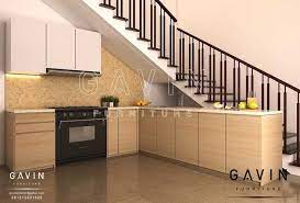 Pada bagian bawah ditambahka lampu led strip untuk menambah cantik dan berfungsi sebagai penerang. 94 Kitchen Set Ideas Kitchen Sets Kitchen Kitchen Cabinets