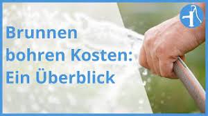 Einen bohrbrunnen mit hauswasserwerk kannst du nicht selbst bohren. Brunnen Bohren Kosten Und Spartipps Fur Gartenbrunnen