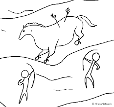 Search through more than 50000 coloring pages. Cave Art Coloring Sheets Coloring Page Cave Painting Colored By Me Con Imagenes Arte Prehistorico Pintura Rupestre Arte Rupestre
