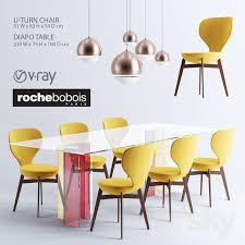 Uturn And Diapo Roche Bobois Chair Rectangular Dining Table Table And Chairs
